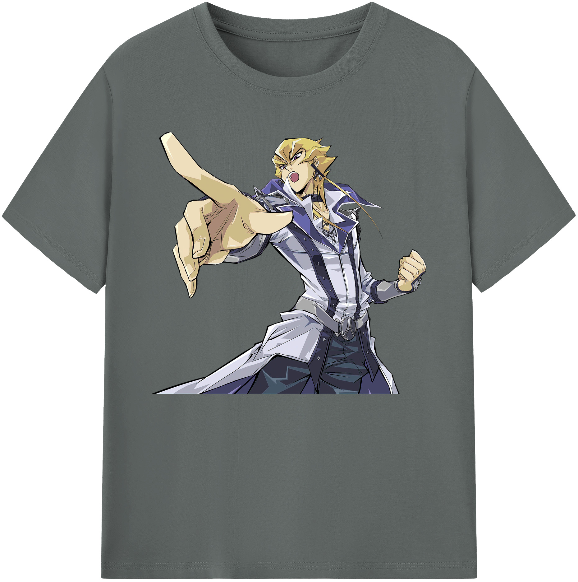 （画像用） 遊☆戯☆王 Yu-Gi-Oh! 綿100％ メンズ半袖Tシャツ｜肌触りやわらか＆通気性